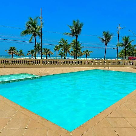 Apartamento Frente Ao Mar Com Varanda E Piscina Praia Grande  Bagian luar foto
