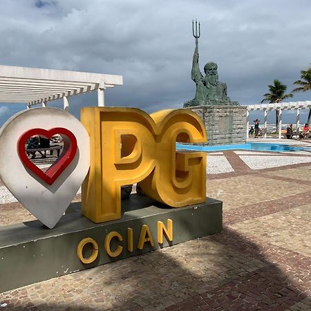 Apartamento Frente Ao Mar Com Varanda E Piscina Praia Grande  Bagian luar foto