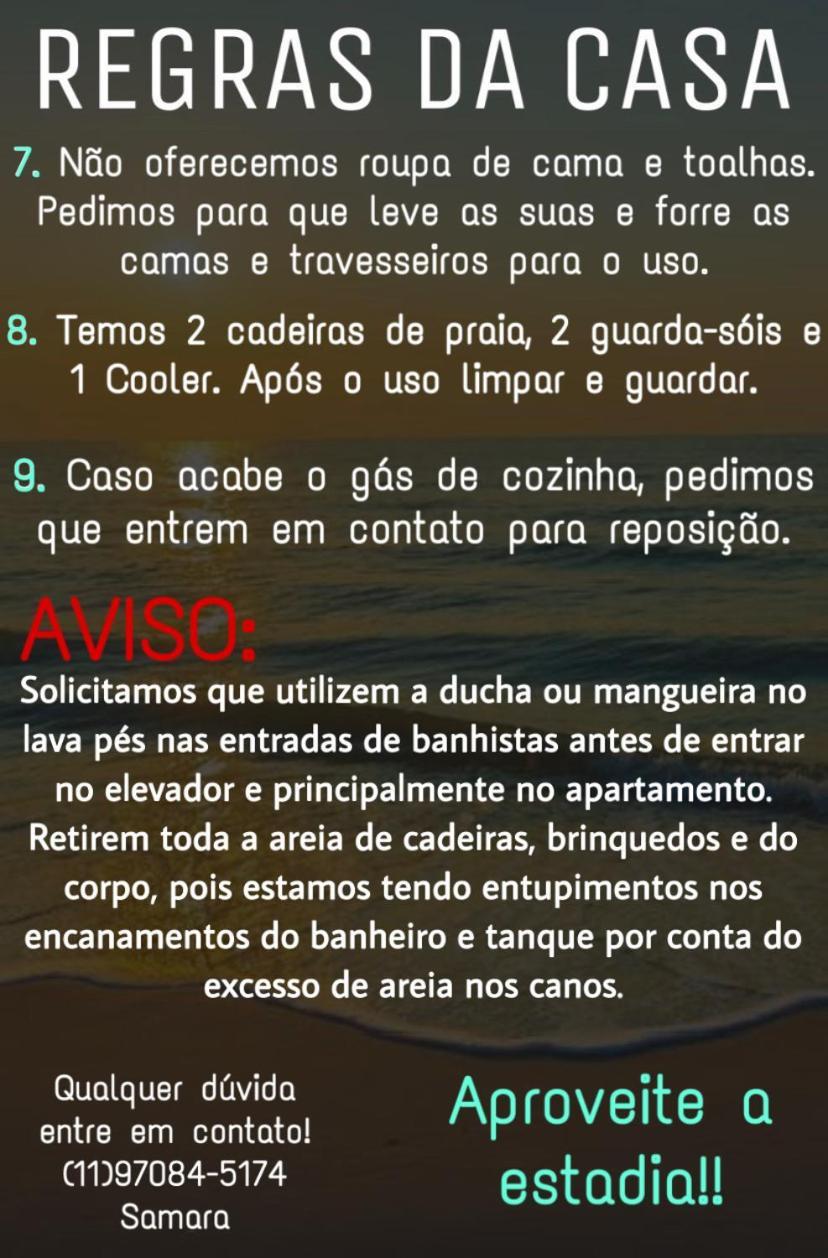 Apartamento Frente Ao Mar Com Varanda E Piscina Praia Grande  Bagian luar foto