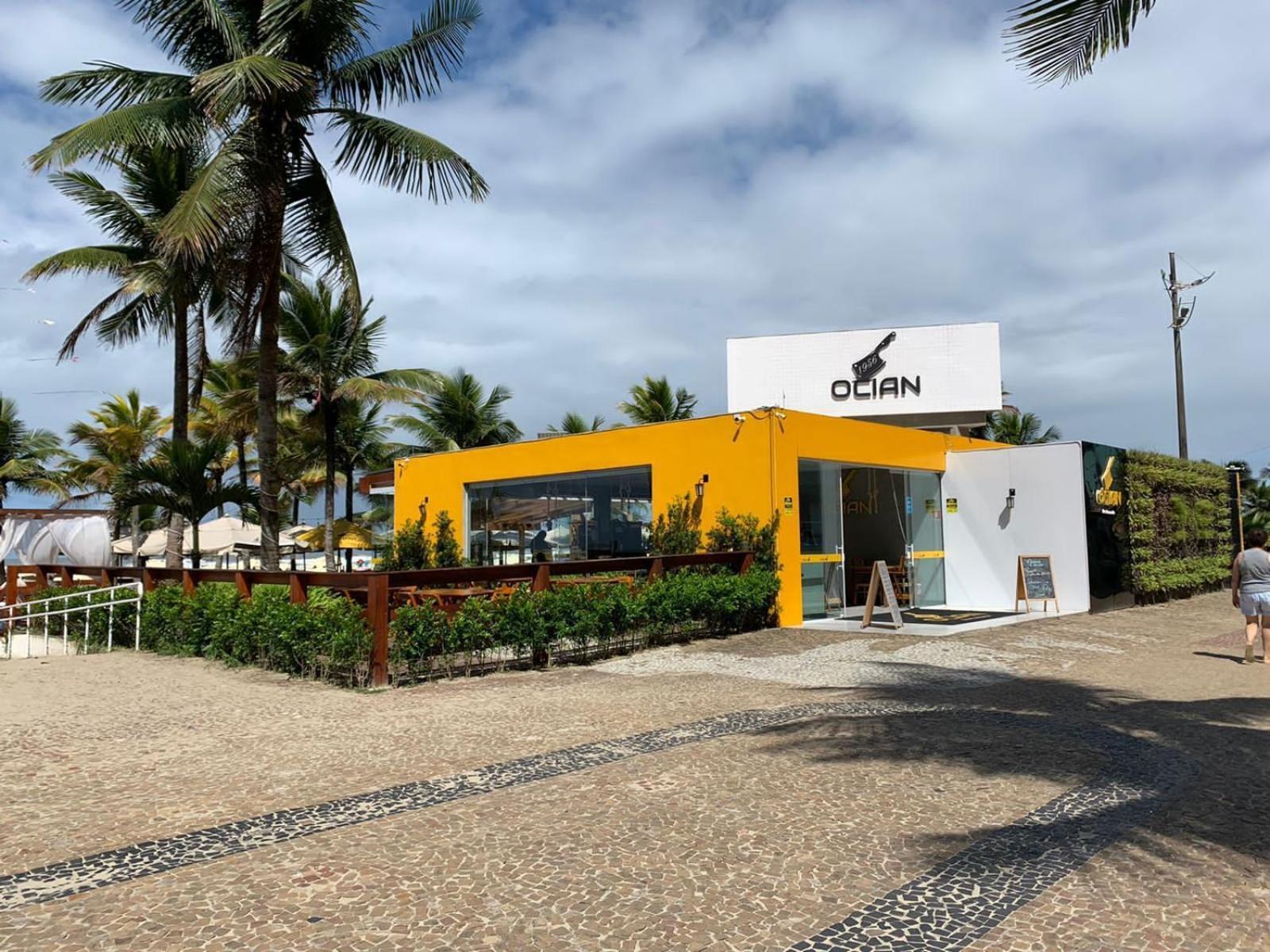 Apartamento Frente Ao Mar Com Varanda E Piscina Praia Grande  Bagian luar foto