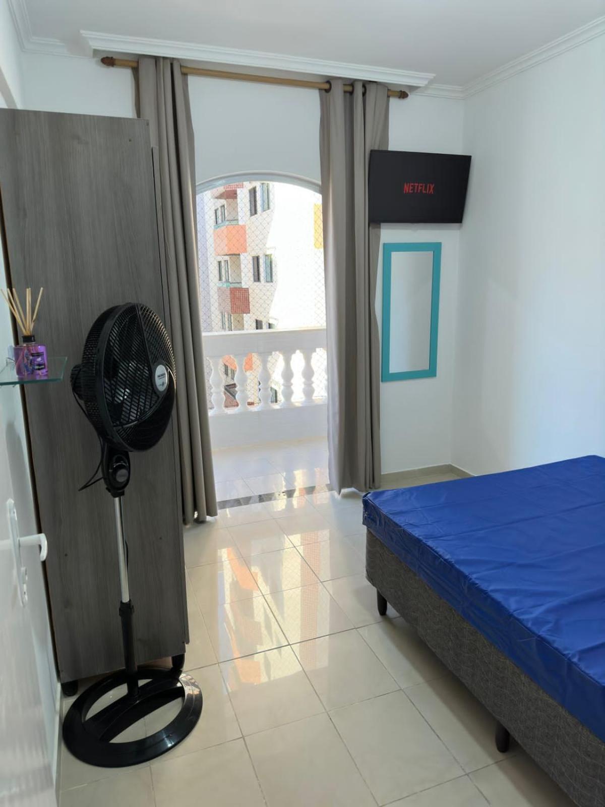 Apartamento Frente Ao Mar Com Varanda E Piscina Praia Grande  Bagian luar foto