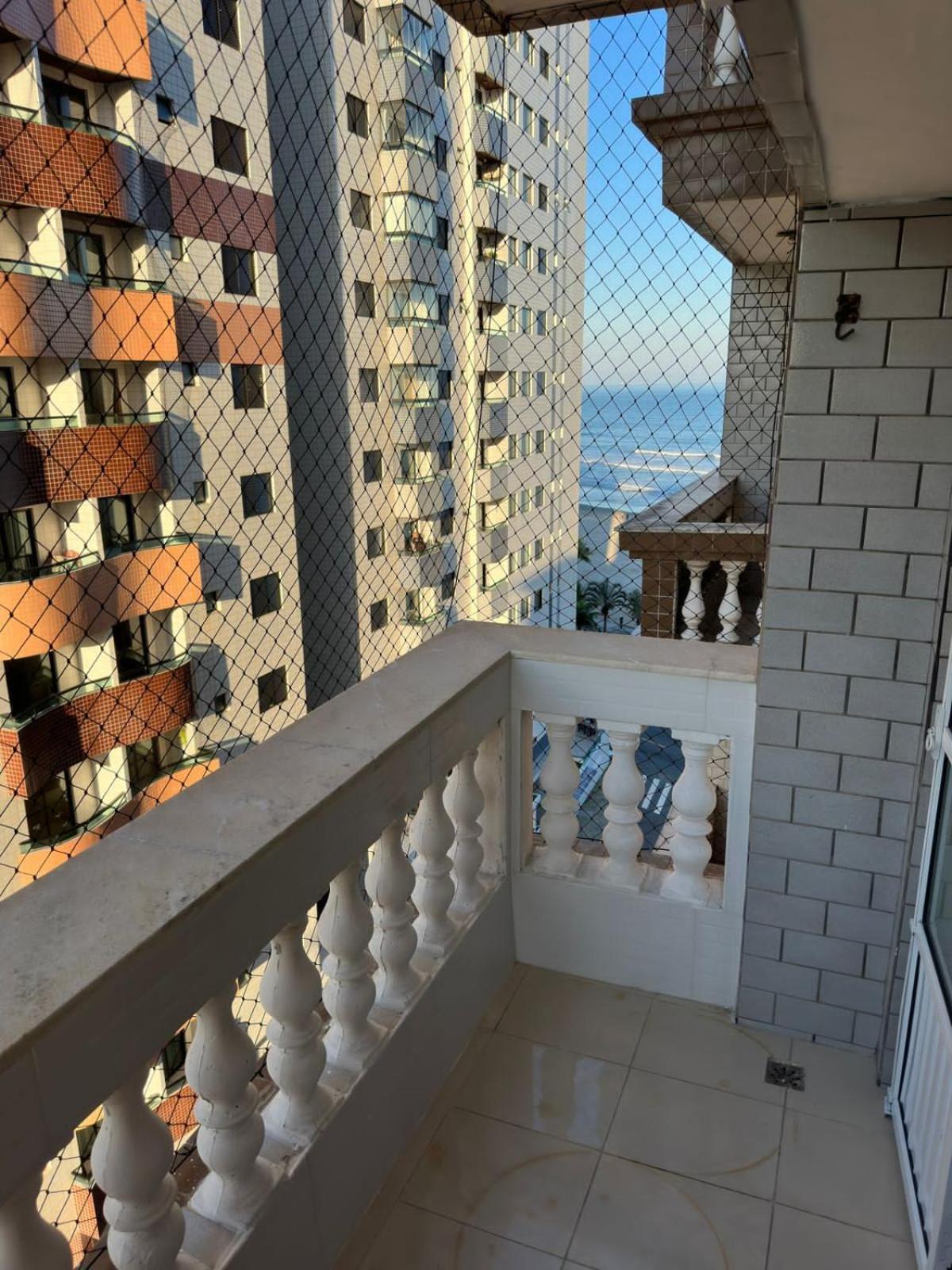 Apartamento Frente Ao Mar Com Varanda E Piscina Praia Grande  Bagian luar foto