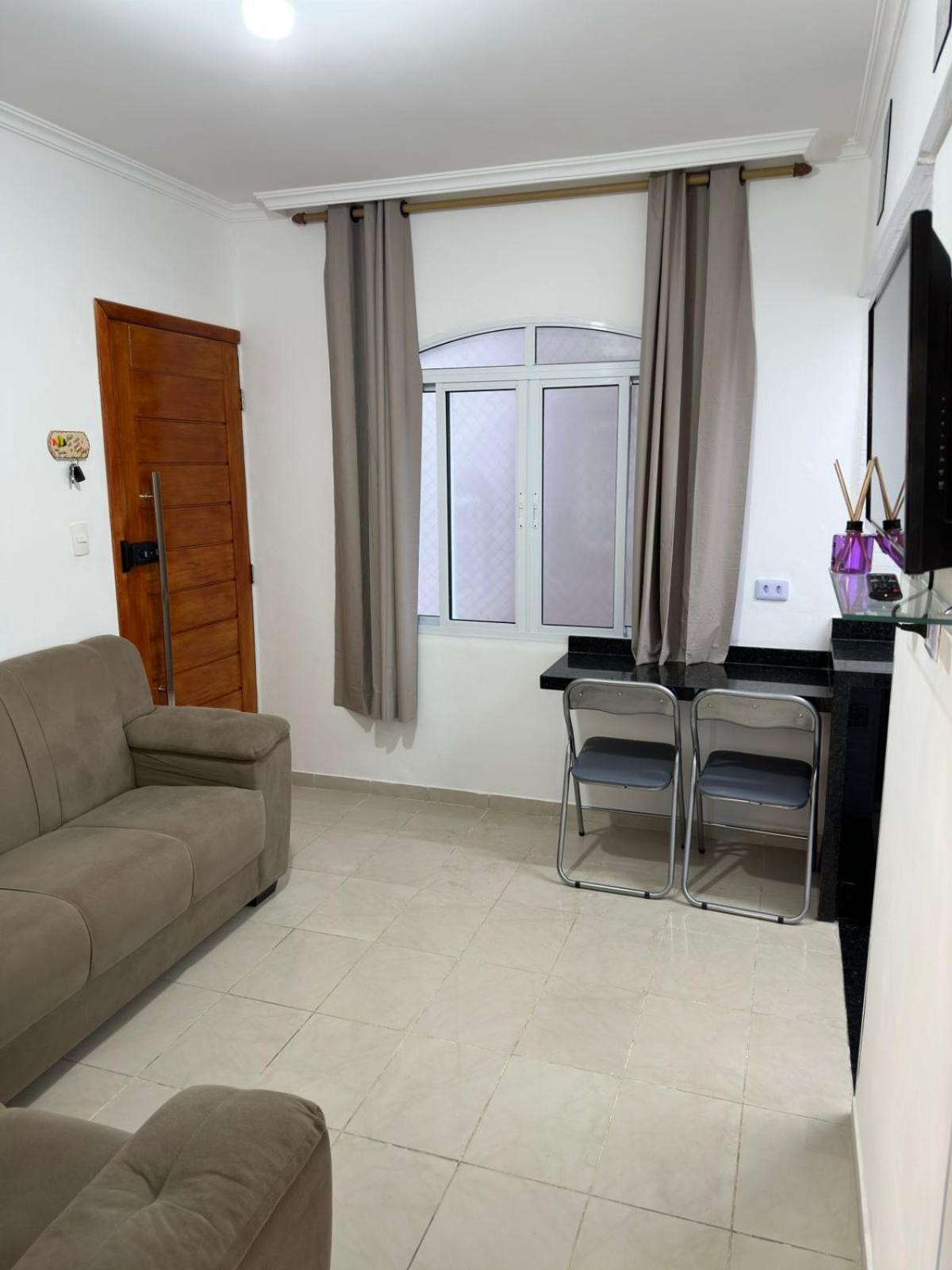 Apartamento Frente Ao Mar Com Varanda E Piscina Praia Grande  Bagian luar foto