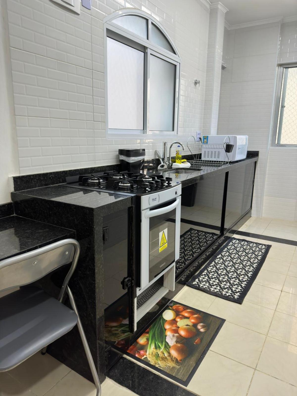 Apartamento Frente Ao Mar Com Varanda E Piscina Praia Grande  Bagian luar foto
