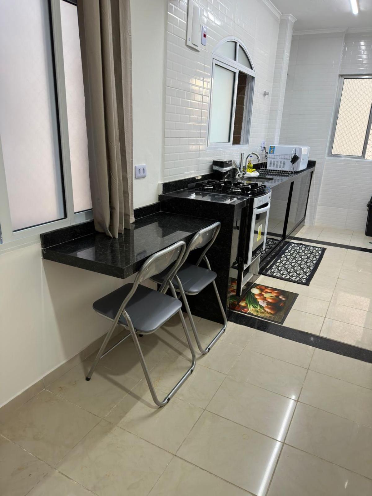 Apartamento Frente Ao Mar Com Varanda E Piscina Praia Grande  Bagian luar foto
